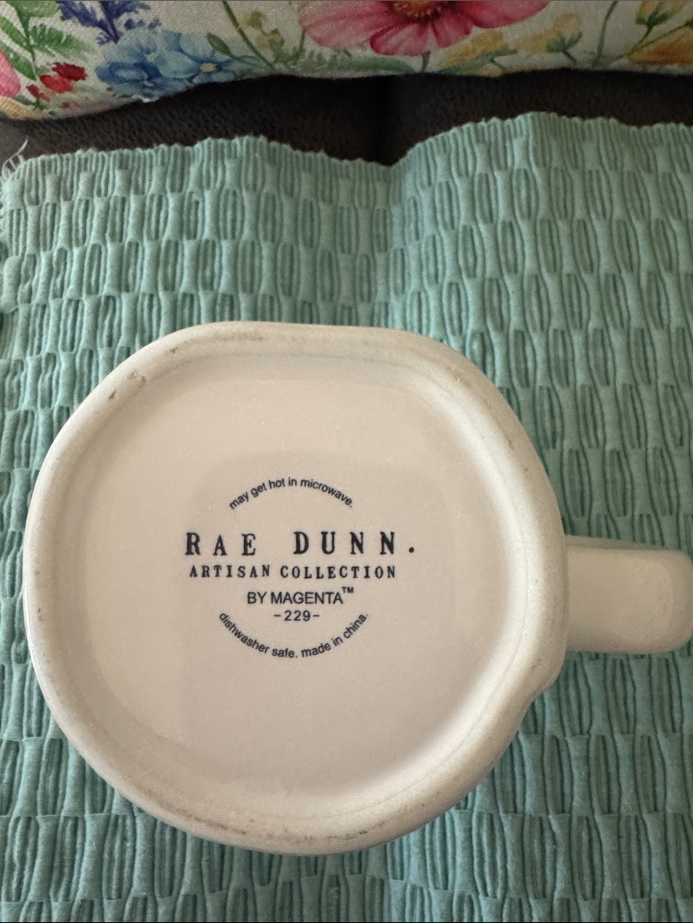 Rae Dunn Ceramic “Jitter Bug” Mug - Picture 4 of 4
